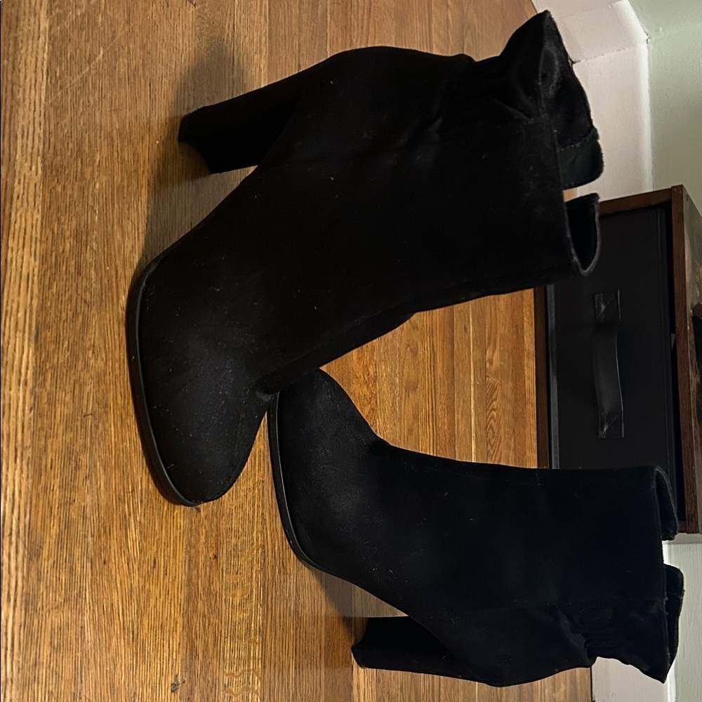 Impo Black Heeled Boots for Women